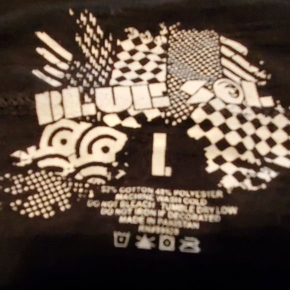 Blue Sol Black Long Sleeve Sweater L - Picture 3 of 3